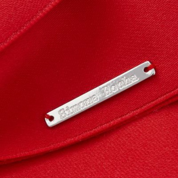 Simone Rocha H&M 3-pack Bow Hair Clips RED - Picture 7 of 8